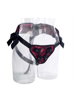 Атласные трусики для страпона Scandal Corset Harness