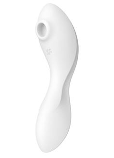 Белый вибратор 3-в-1 Satisfyer Curvy Trinity 5+