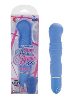 Фаллоимитатор Silicone Pleasure Bendie Ripple G
