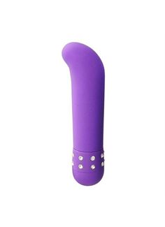 Фиолетовый вибратор Blair - 12,5 см.