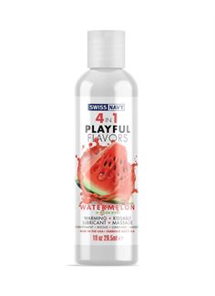Массажный гель 4-в-1 Watermelon с ароматом арбуза (29,5 мл)