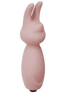 Розовый мини-вибратор с ушками Emotions Funny Bunny Light pink