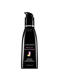 Лубрикант WICKED AQUA - Pink Lemonade с ароматом розового лимонада (120 мл)