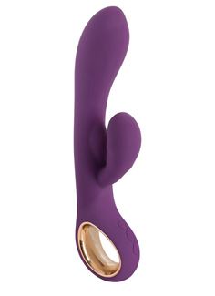 Фиолетовый вибратор кролик Rabbit Petit (18,7 см)