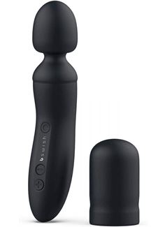 Черный клиторальный стимулятор Bthrilled Premium (21 см)