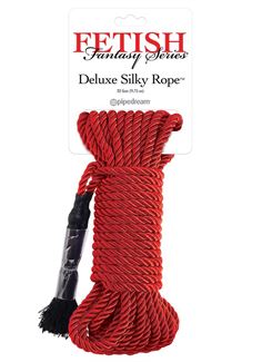 Красная веревка для фиксации Deluxe Silky Rope - 9,75 м.