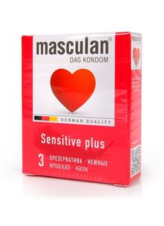 Презервативы Masculan Sensitive Plus (3 шт)