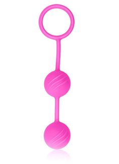 Розовые вагинальные шарики Kegel Ball