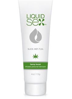 Смазка Liquid Sex Hemp Aphrodisiac Boost с конопляным маслом - 118 мл.