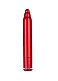 Красный вибратор METALLIX - FIGURADO BULBED VIBRATOR (11,5 см)