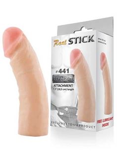 Фаллоимитатор-насадка RealStick #441 - 18,5 см.
