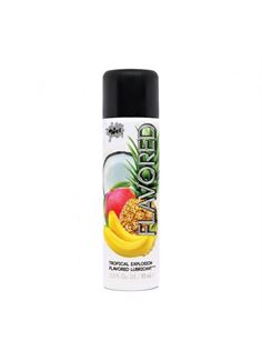 Лубрикант Wet Flavored Tropical Explosion с ароматом тропических фруктов (89 мл)