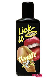 Съедобная смазка Lick It со вкусом ванили - 50 мл. 