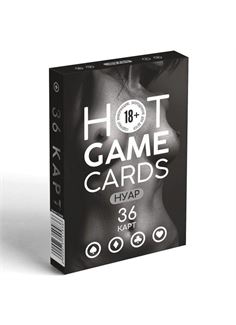 Игральные карты HOT GAME CARDS НУАР (36 шт)