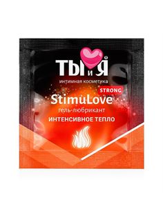 Разогревающий гель-лубрикант Stimulove Strong в одноразовой упаковке (4 гр)