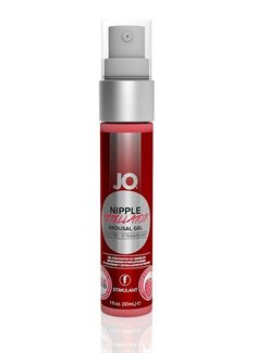 Возбуждающий гель JO - Nipple Titillator Electric Strawberry (30 мл)