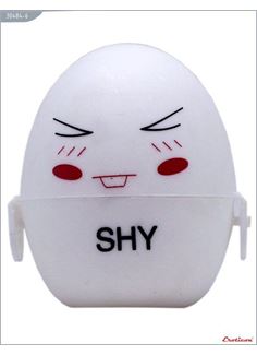 Белый мастурбатор-яйцо SHY PokeMon