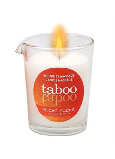 Массажное аромамасло RUF Taboo Peche Sucre с афродизиаками для женщин (60 гр)
