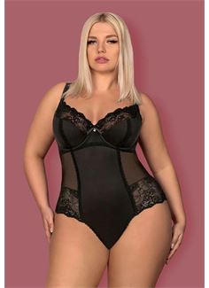 Эффектное кружевное боди Amallie Plus Size