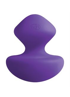 Фиолетовый универсальный вибромассажер Luxe - Syren Massager