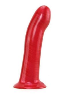 Красный дилдо Flare Flared Base Dildo - 14,6 см.