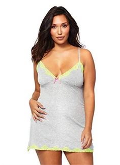 Сорочка из вискозы Plussize Flirty jersey nightie