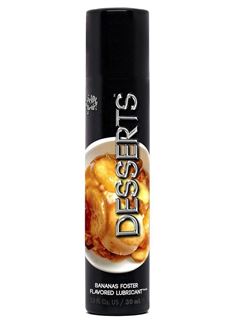 Лубрикант Wet Desserts Bananas Foster с ароматом бананового десерта (30 мл)