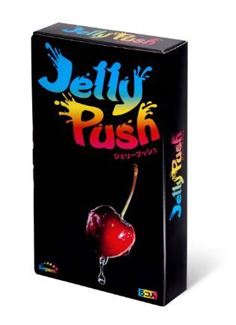 Розовые презервативы Sagami Jelly Push (5 шт)