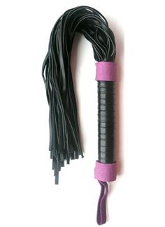 Черно-фиолетовая плетка Notabu (45 см)