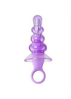 Анальный вибростимулятор My Bum Lollipop Vibro Butt Plug Purple (8,5 см)