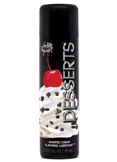 Лубрикант Wet Desserts Whipped Cream с ароматом взбитых сливок (89 мл)