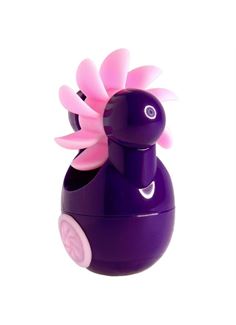 Фиолетовый клиторальный вибростимулятор Sqweel Go Purple