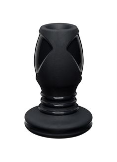Анальная пробка с тоннелем Kink Wet Works Explore Platinum Premium Silicone Plug 3.5 (8,9 см)
