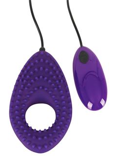 Фиолетовое виброкольцо Couples Cushion