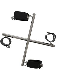 Крестоообразная распорка с манжетами для рук и ног HOG TIE CROSS BAR