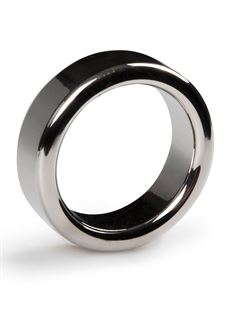 Серебристое эрекционное кольцо Heavy Cock Ring Size M