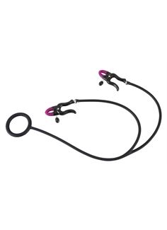 Эрекционное кольцо с зажимами на соски Cock Ring  Clamps
