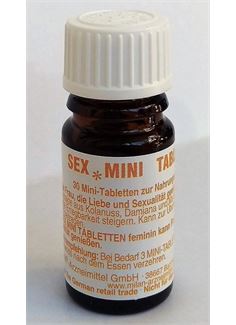 Возбуждающие таблетки для женщин Sex-Mini-Tabletten feminin, 30 таблеток (100 мг.)