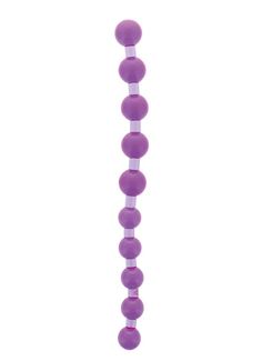 Фиолетовая анальная цепочка - 31,8 см.