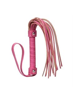 Розовая плеть Tickle Me Pink Flogger - 45,7 см.