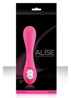 Розовый вибратор Alise