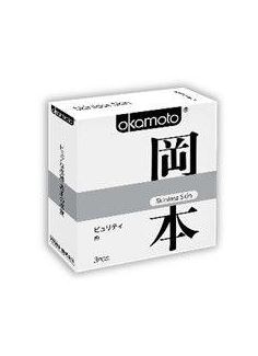 Презервативы OKAMOTO Skinless Skin Purity - 3 шт.