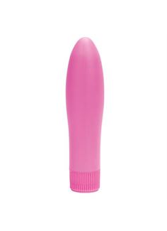 Розовый вибратор SWEET PUSSY IN SILICONE - 13,5 см.