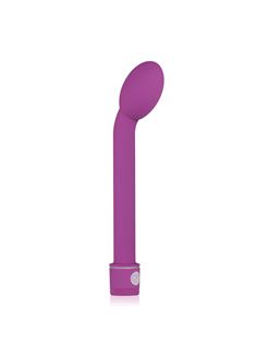 Фиолетовый вибратор Easytoys G-Spot Vibrator для точки G (21 см)