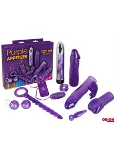 Фиолетовый вибронабор Purple Appetizer