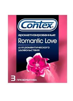 Презервативы с ароматом CONTEX Romantic (3 шт)
