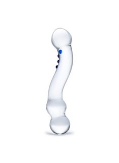 Изогнутый стеклянный стимулятор G-точки Curved G-Spot (15,2 см)