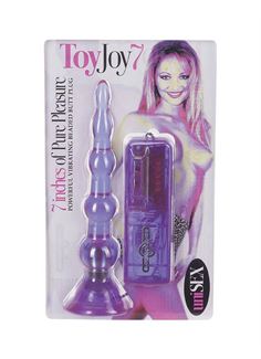 Анальная елочка с вибратором TOY JOY 7