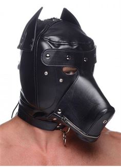 Шлем-трансформер Muzzled Universal BDSM Hood with Removable Muzzle