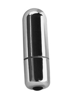 Серебристая вибропуля 7 Models Bullet (5,7 см)